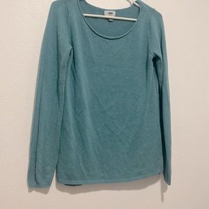 Old Navy turquoise sweater